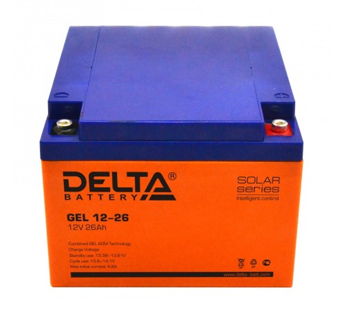Аккумулятор Delta Battery GEL 12-26 4614010140005