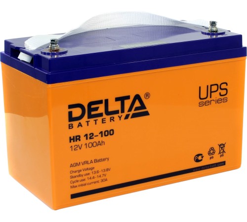 Аккумулятор Delta Battery HR 12-100 4614010180002