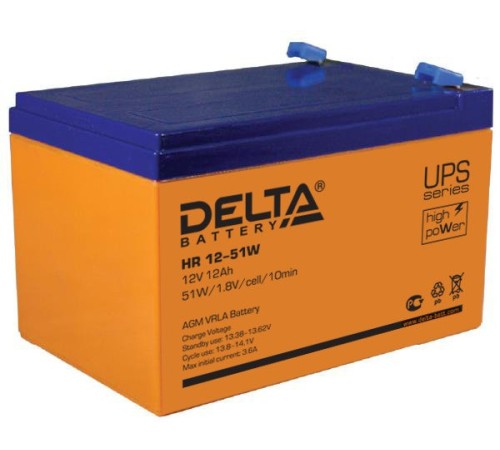 Аккумулятор Delta Battery HR 12-51 W 4614010630006