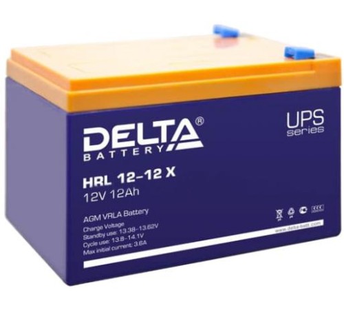 Аккумулятор Delta Battery HRL 12-12 Х 4614010610002 X