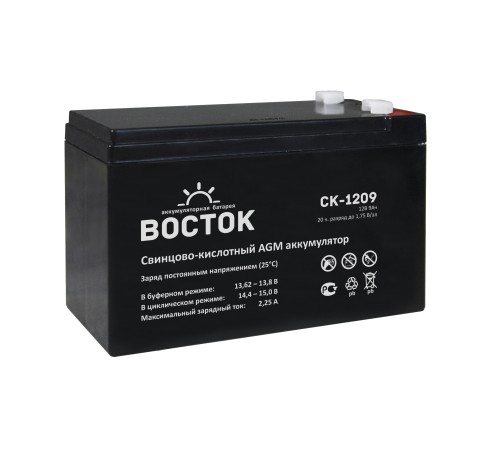 Аккумулятор Восток CK-1209 4614050020002