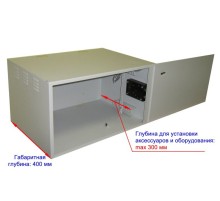 Антивандальный Шкаф Netko SW PO2 6U / SMO5306