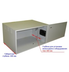 Антивандальный Шкаф Netko SW PO2 6U / SMO5306