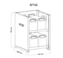 Батарейный шкаф Eltena EN-BFT4A
