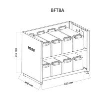 Батарейный шкаф Eltena EN-BFT8A