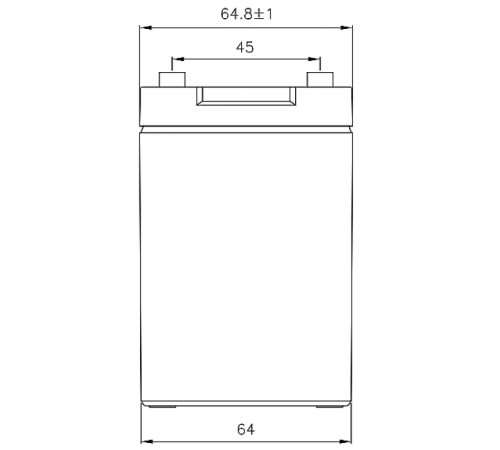 Батарея CSB HR1234W F2