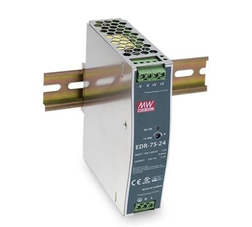 Блок питания MeanWell EDR-75-24