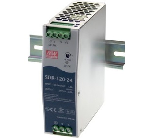 Блок питания MeanWell SDR-120-24