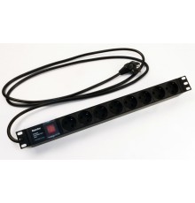 Блок распределения питания Hyperline SHE19-8SH-S-2.5EU