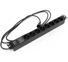 Блок распределения питания Hyperline SHE19-8SH-S-2.5IEC