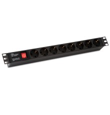 Блок распределения питания Hyperline SHE19-8SH-S-IEC