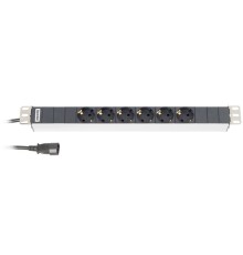 Блок распределения питания Hyperline SHT19-6SH-2.5IEC