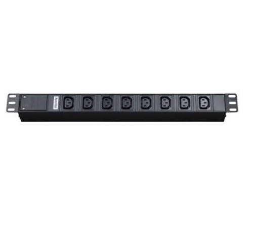 Блок распределения питания Hyperline SHT19-8IEC-2.5IEC