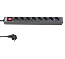 Блок распределения питания Hyperline SHT19-8SH-S-2.5EU