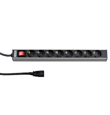 Блок распределения питания Hyperline SHT19-8SH-S-2.5IEC