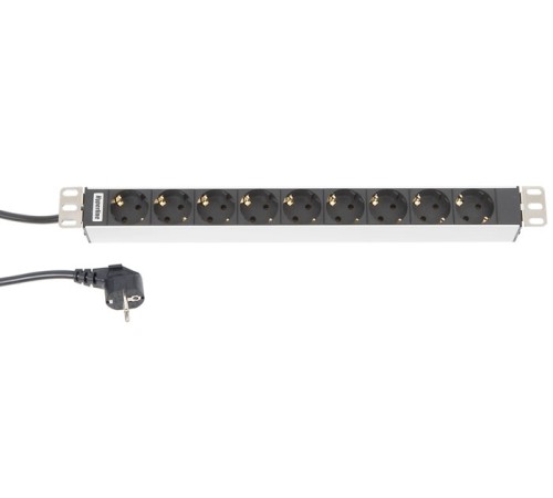 Блок распределения питания Hyperline SHT19-9SH-2.5EU