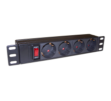 Блок распределения питания Lanmaster TWT-PDU10-10A4P