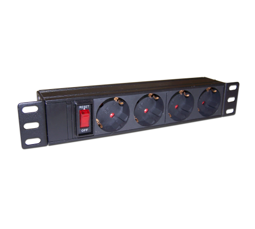 Блок распределения питания Lanmaster TWT-PDU10-10A4P