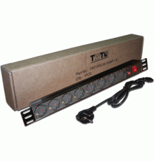 Блок распределения питания Lanmaster TWT-PDU19-10A8P-3.0