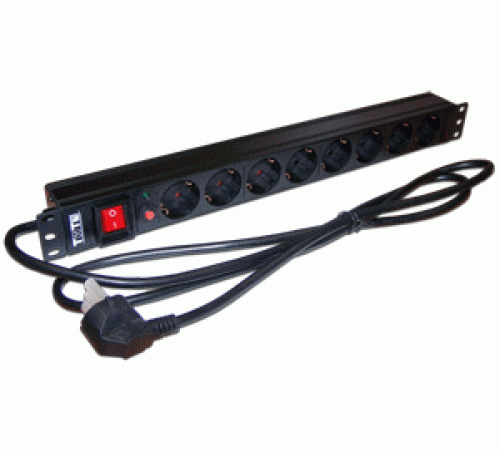 Блок распределения питания Lanmaster TWT-PDU19-16A8P-1.8