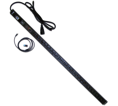 Блок распределения питания Lanmaster TWT-PDVM-4C9-20C3-I9