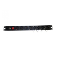 Блок розеток Netko PDU-1U-G8-C14+C13