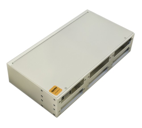 Бокс оптический Hyperline FO-19R-2U-6xSLT-W140H42-48UN-GY