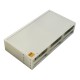Бокс оптический Hyperline FO-19R-2U-6xSLT-W140H42-48UN-GY