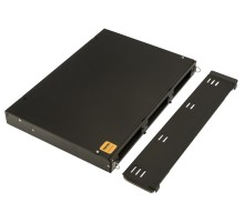 Бокс оптический Hyperline FO-19V-1U-3xSLT-W130H30-24UN-BK