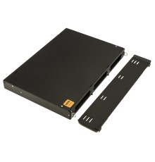 Бокс оптический Hyperline FO-19V-1U-3xSLT-W130H30-24UN-BK