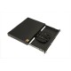 Бокс оптический Hyperline FO-19V-1U-3xSLT-W130H30-24UN-BK