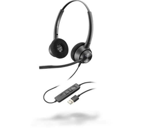 Гарнитура проводная Plantronics EncorePro EP320 USB-A 214570-01