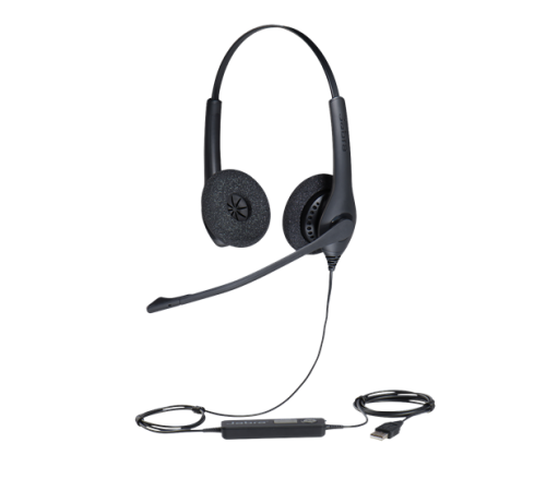 Гарнитура проводная Jabra Biz 1500 Duo USB 1559-0159