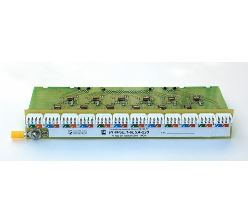 Грозозащита Info-Sys РГ4PoE-6LSA
