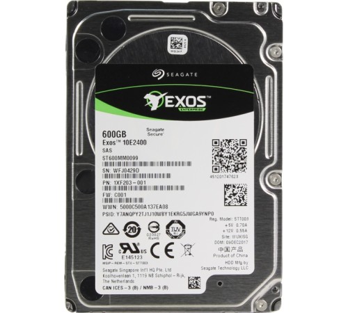 Жесткий диск Seagate ST600MM0099