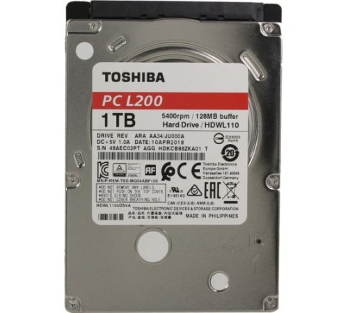 Жесткий диск Toshiba HDWL110UZSVA