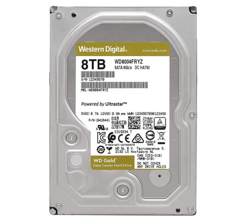 Жесткий диск Western Digital WD8004FRYZ