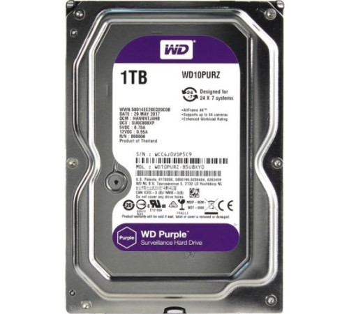 Жесткий диск Western Digital WD10PURZ