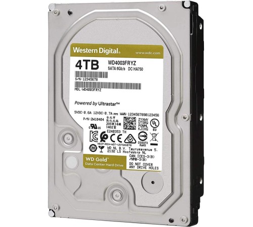 Жесткий диск Western Digital WD4003FRYZ