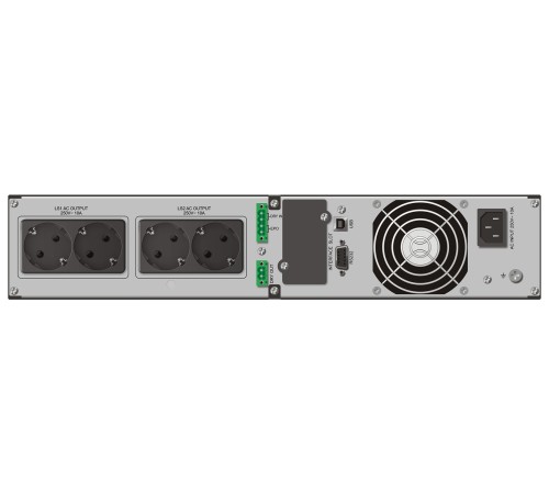 Источник бесперебойного питания Ippon Innova RT 1500 Euro 1549935