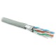 Кабель витая пара Hyperline UFTP4-C6-S23-IN-LSZH-GY-500