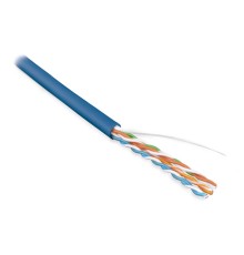 Кабель витая пара Hyperline UUTP4-C5E-S24-IN-LSZH-BL-305