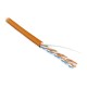 Кабель витая пара Hyperline UUTP4-C5E-S24-IN-LSZH-OR-305
