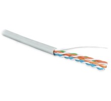 Кабель витая пара Hyperline UUTP4-C5E-S24-IN-PVC-GY-305
