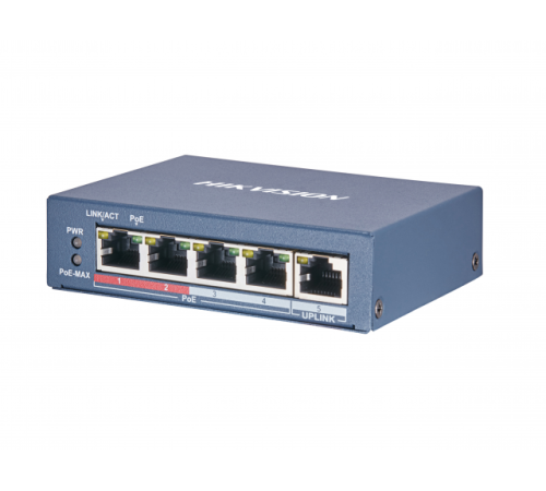 Коммутатор Hikvision DS-3E0105P-E(B)
