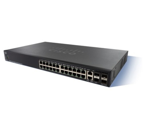 Коммутатор Cisco Small Business SG550X-24MPP-K9-EU