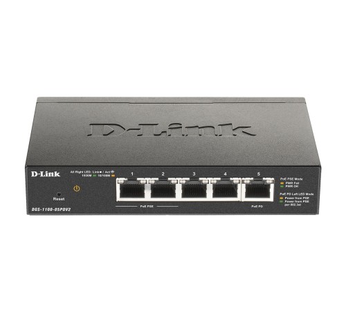 Коммутатор D-Link DGS-1100-05PDV2