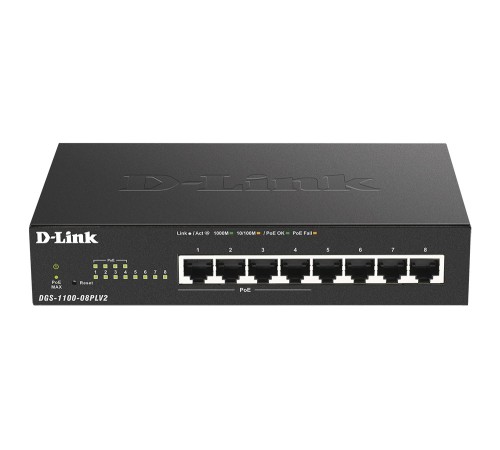 Коммутатор D-Link DGS-1100-08PLV2