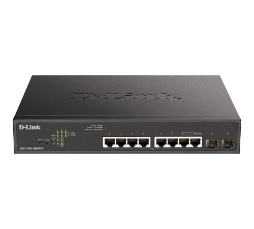 Коммутатор D-Link DGS-1100-10MPPV2 DGS-1100-10MPPV2/A3A