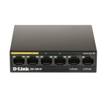 Коммутатор D-Link DSS-100E-6P